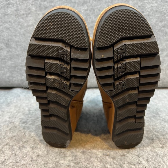 Sorel Hidden Wedge Heel Ankle Boots Suede Lace Up Casual‎ Comfort Womens 7.5 - Picture 9 of 9